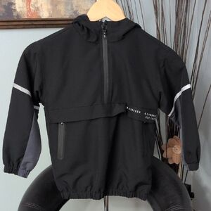 Zara Black Kids Jacket with Gray Accents